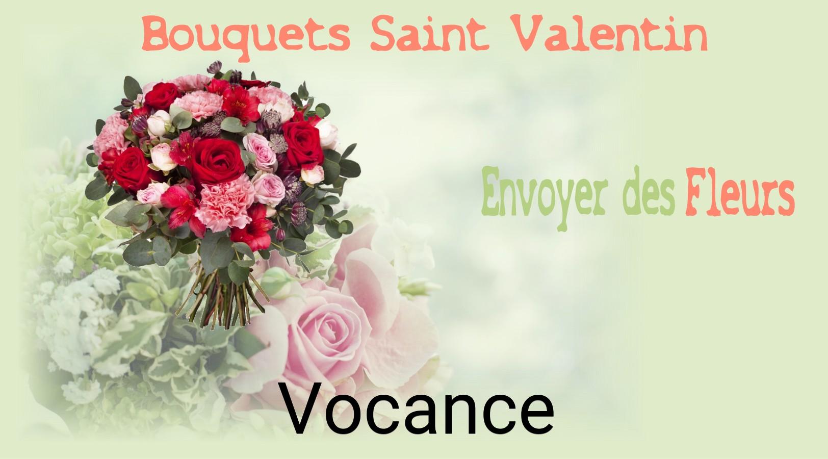 Roses de Saint-Valentin livrées à Vocance